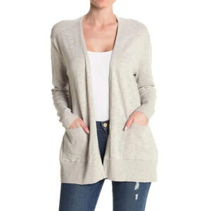 New Madewell Lightweight Gray Cardigan Sweater S